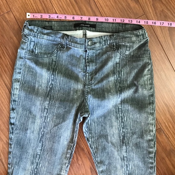 J.Brand Green Patterned Jeans Size 31 - Picture 3 of 7